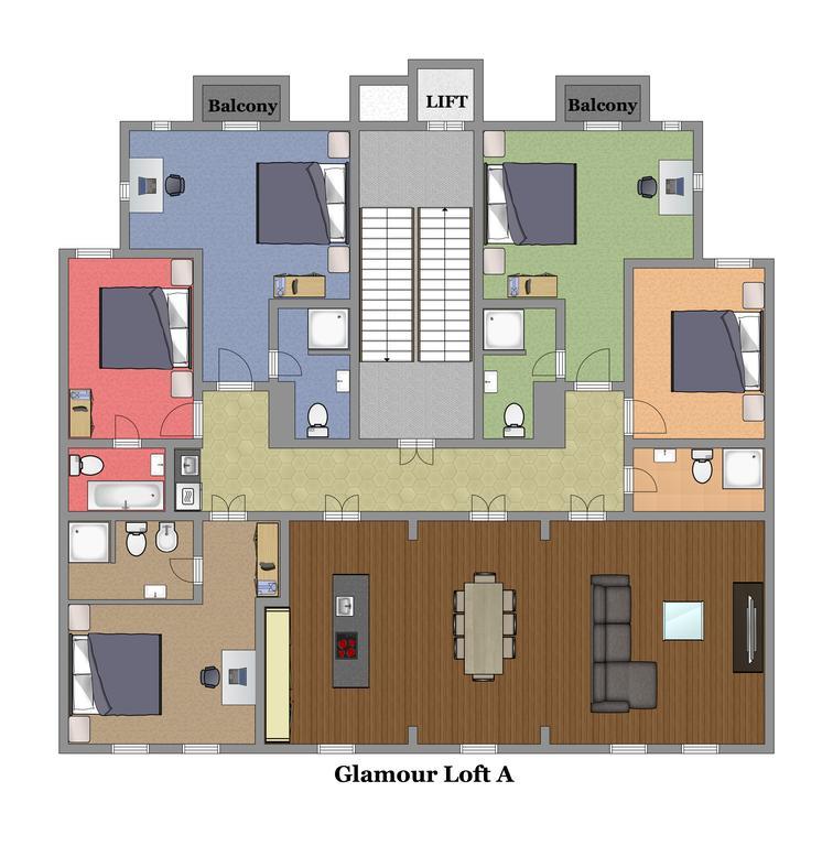 פראג Residence Glamour Premium מראה חיצוני תמונה